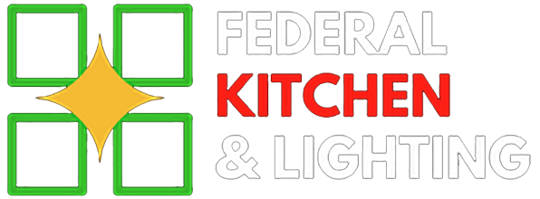 Contact Federal Kitchen and Lighting Cabinets and Tiles 